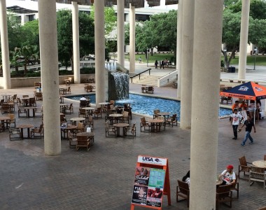 UTSA Sombrilla Fountain